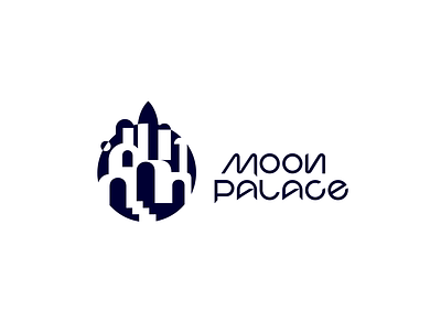 Moon Palace ● belcdesign branding coding logo logodesign logodesigner logomark moonpalace patrykbelc typography