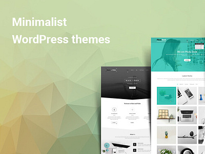 Minimalist WordPress Themes for Best Minimal Simple Site design theme design website builder wordpress design wordpress development wordpress template wordpress theme