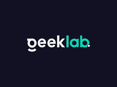 Logo Animated for geeklab 2d alexgoo animated logo branding logo animation logotype