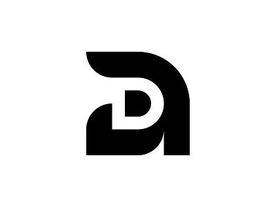 AD DA Letter Logo a letter ad ad logo da da logo design icon illustration logo logo design logodesign minimal minimalist logo monogram logo