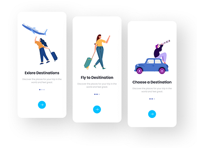 TRAVEEL APP ONBORDING SCREENS appdesign design figma mobileapp mobileappdesign onbording onbordingscreens traveelapp traveelappdesign traveelapponbording ui uidesign uiux ux