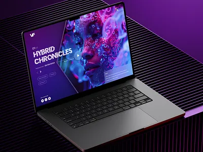 Dribbble Shot creativedesign design digitalart dribble fantasy figma graphic design hero section imagination landing page magic midjourney mordern design neon photoshop uiux web design webdesigner webdevelopment