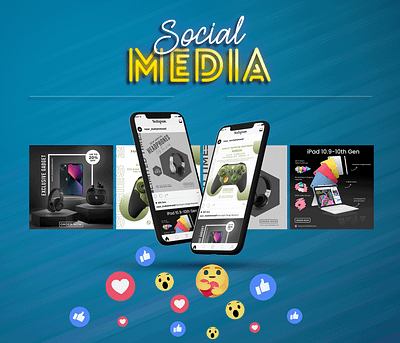 Gadget social media post design adobe photoshop design graphic design photoshop social media social media banner design social media post design
