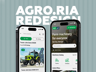 AGRO.RIA: UX/UI Design | Marketplace Web App app design redesign ui uxui