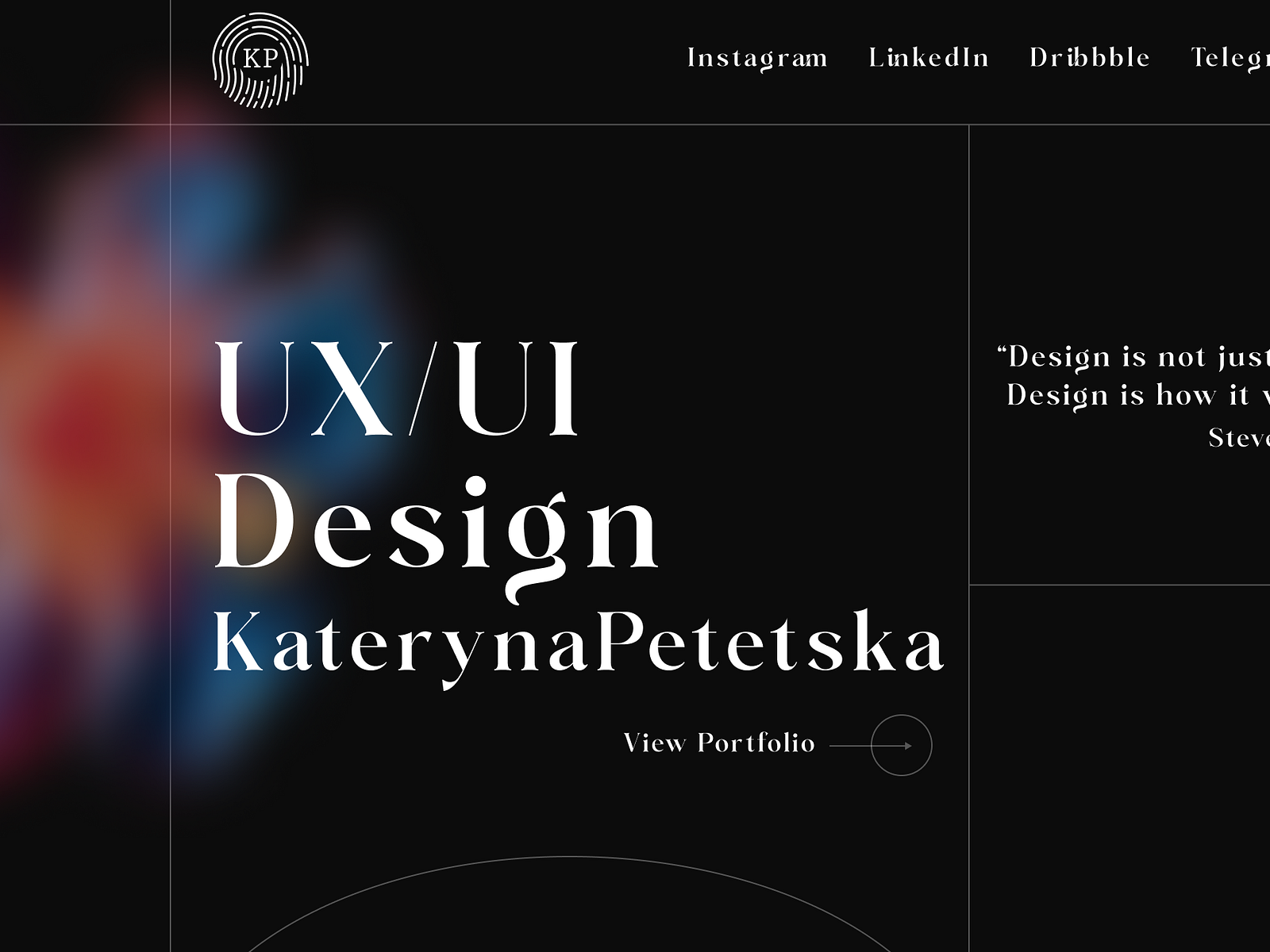 Portfolio by Kateryna Petetska on Dribbble