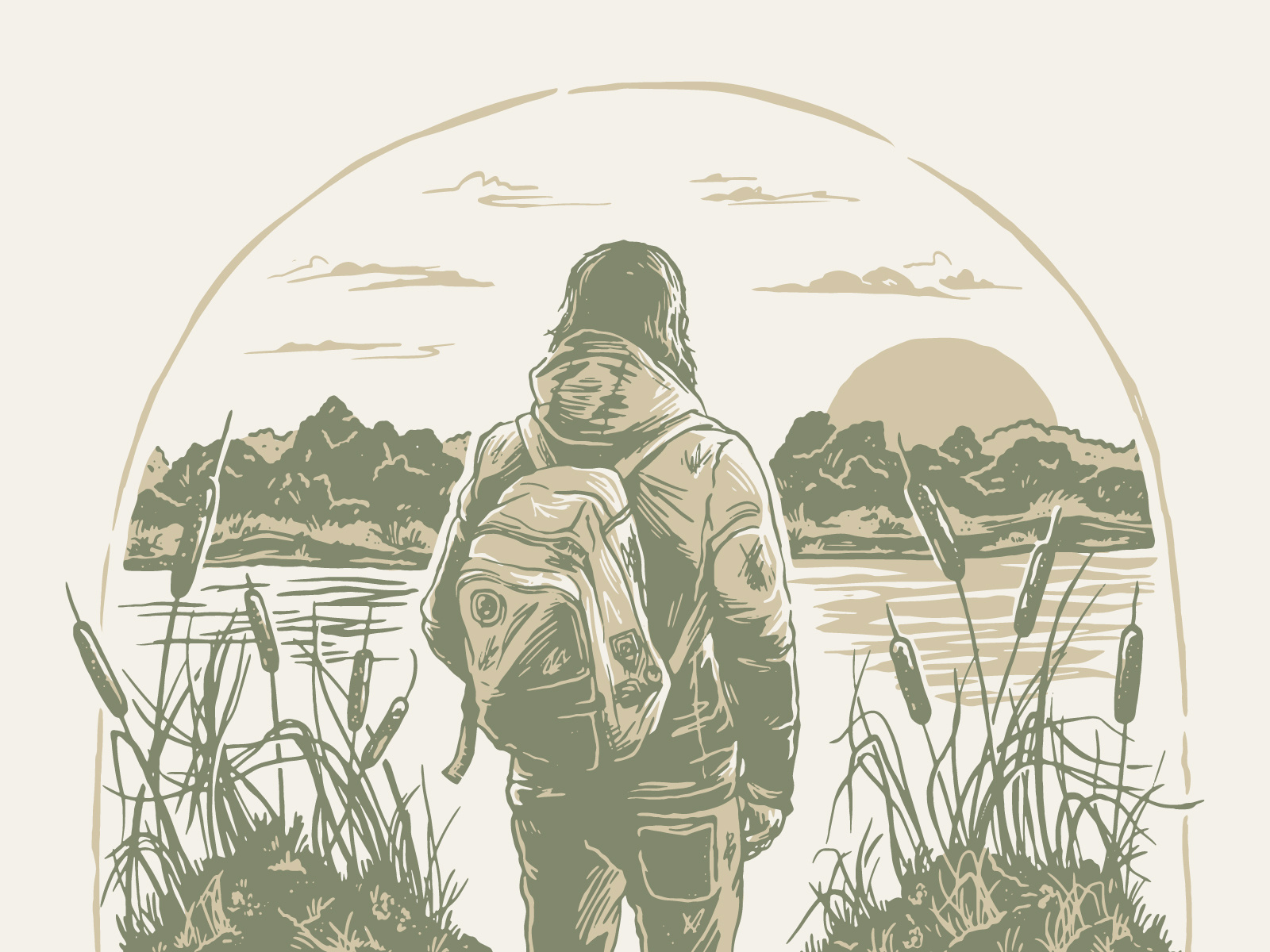 Le Vagabond by Grant Burke on Dribbble