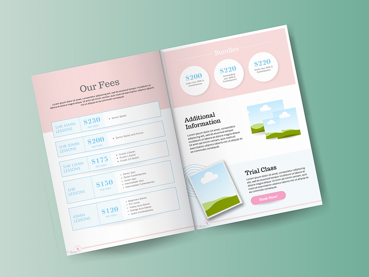 Elegant Fun Pricing Canva Booklet Template by Zoya Dar on Dribbble Elegant Fun Pricing Canva Booklet Template by Zoya Dar on Dribbble