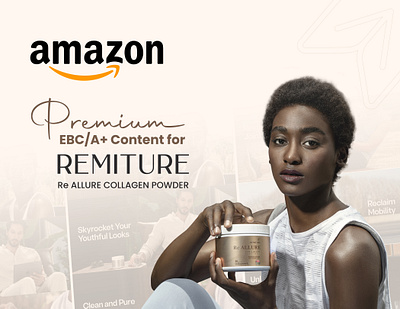 Premium EBC/A+ Content for REMITURE a a content a content design amazon amazon a amazon ebc amazon listing branding graphic design listing images