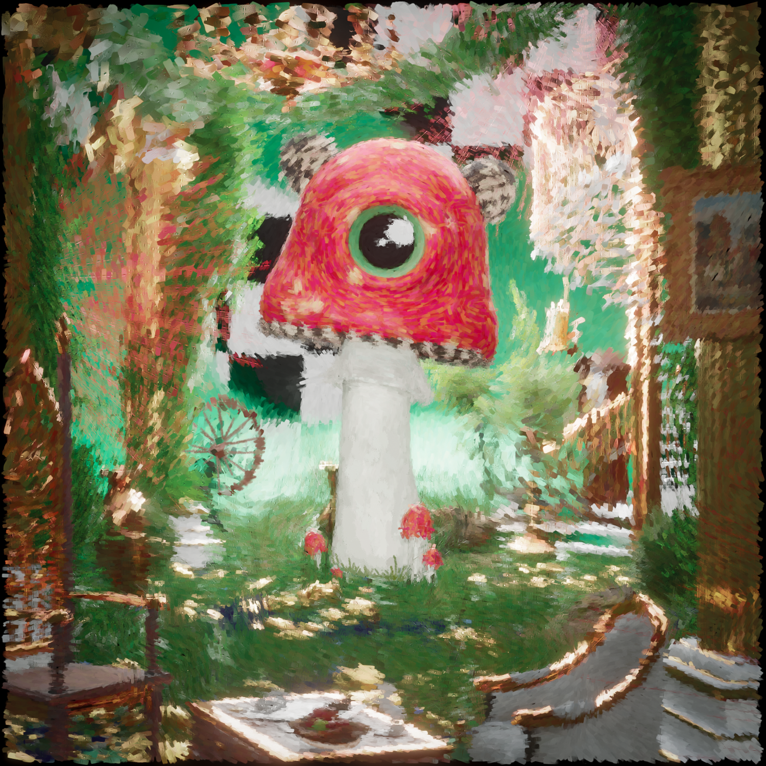 Mushroom🍄 beauty blender digital art drawing light lightroom modern mushroom nature oil painting old painting photography photoshop render