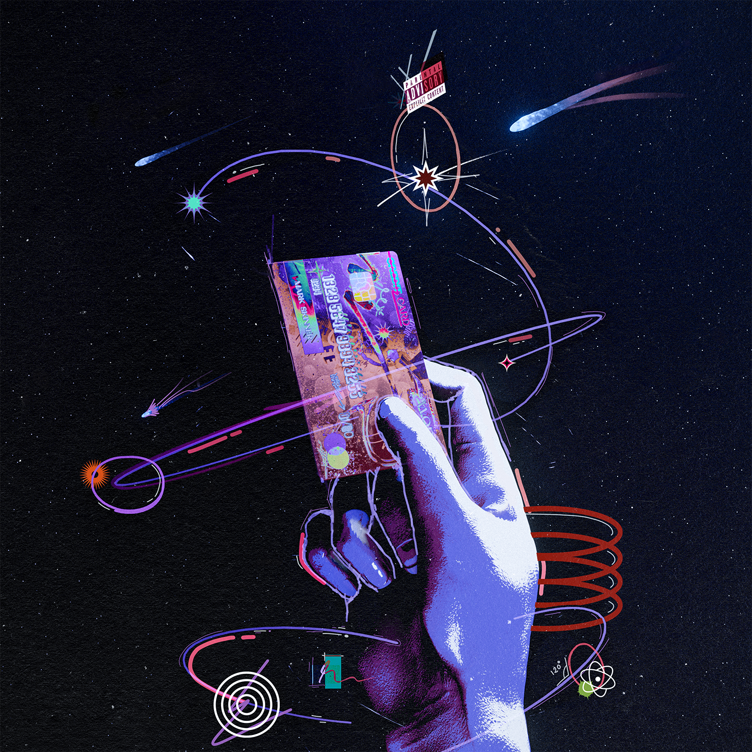 Mastercard 2d 3d 3d art art artwork branding cover digital art drawing graphic design painting