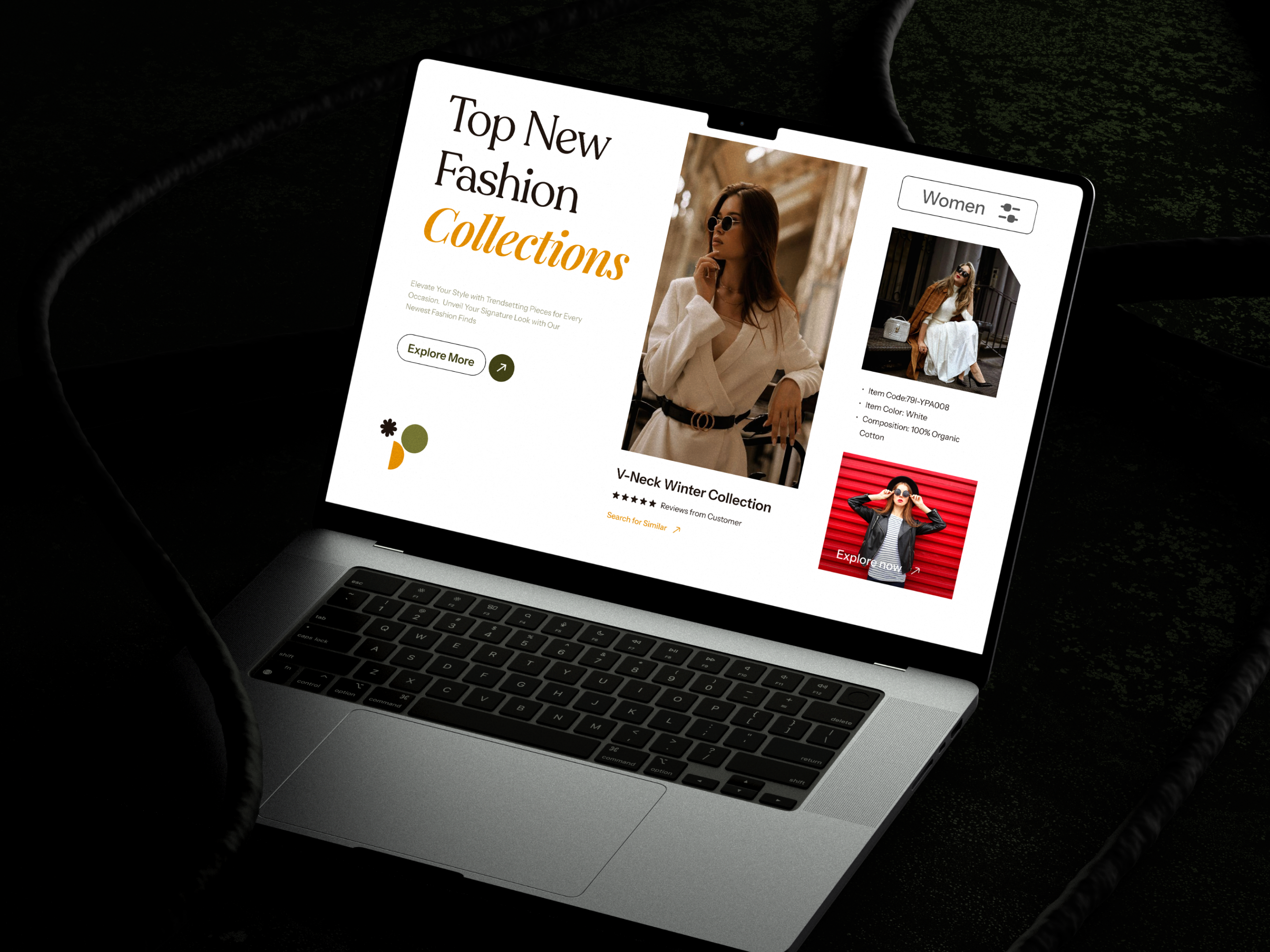 Example of Website Design | UI UX Design