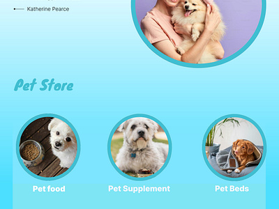 Pet care - Landing Page originally designed by Francis Xavier design graphic design landing page pet website ui ux website