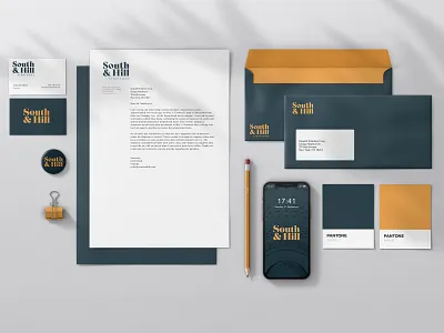 South & Hill Branding branding graphic design identity logo