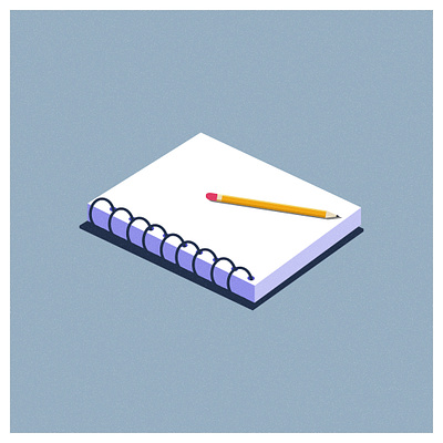 Notebook creative process creativity design design thinking flat design illustration illustration vector vector illustration