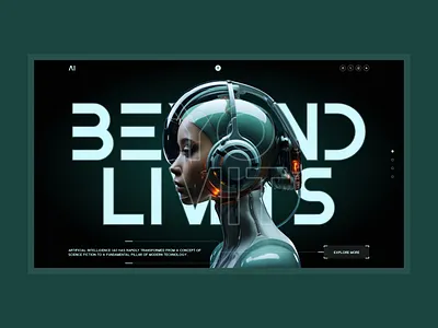 Futuristic Concept ai website aiwebsite artificialwebsite creative creativewebsite design futuristic concept futuristicconcept ui uidesign uidesigner uiux uiuxdesign userinterface webui
