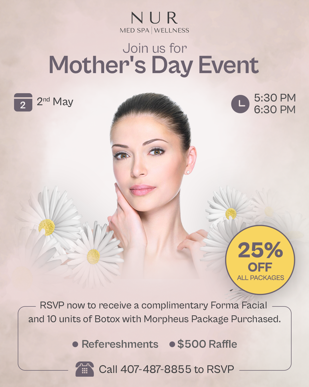 Mother's Day Event Poster