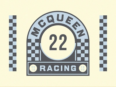 McQueen Racing Merch 22 apparel car dirt bike fast hat illustration mcqueen merch design motocross motorcycle official race racing shirt speed steve mcqueen