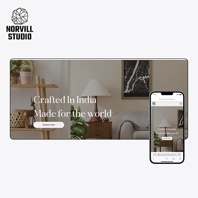 Website for a premium furniture business branding ui we web design website website design wix wix studio