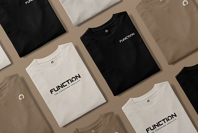 Function T-Shirts branding clothing graphic design identity logo merch tee tshirt visual identity
