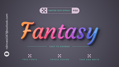 Editable Text Effect, Font Style PSD 3d font psd text effect