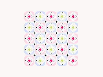 Quilt of stars illustration magical pattern quilt texture