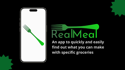 RealMeal app groceries recipe