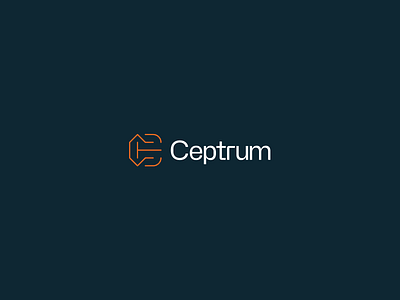 Ceptrum brand branding c design letter c logo simple