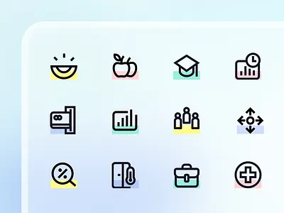 Byte Icons agency b2b saas iconography visual identity