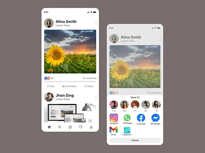 #DailyUI 10 adobe illustrator adobe photoshop app branding design figma freepik instagram mobile app share typography ui ux