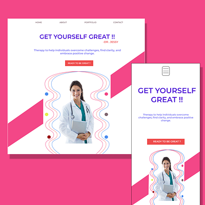 Webdesign for clinics for awesome doctors😄😄😄 ui webdesign webflow