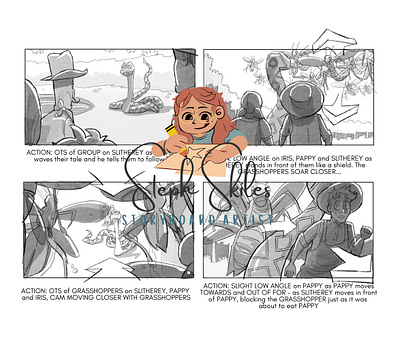 Clean Storyboards Animation 2 animation cinematography story storyboard storyboarding