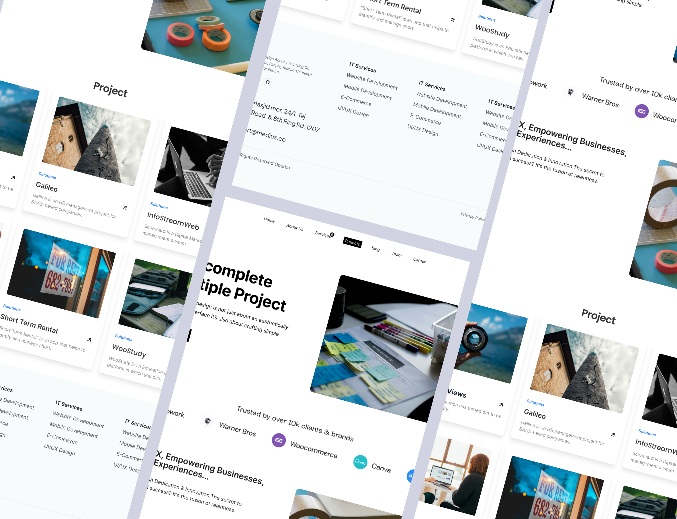 Project Website app bestdesign branding design mobile project ui user interface ux