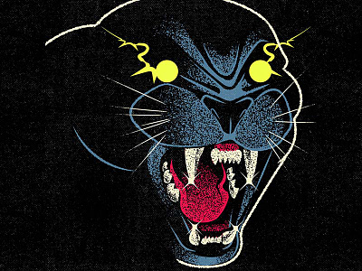 腐った black book cartoon cd character cover design graphic design illustration music old panther vector vintage vinyl