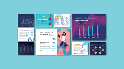 Pitch deck. graphic design indesign infographics pitch deck vector graphics
