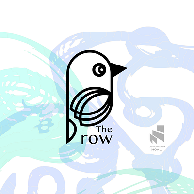 THE ROW branding concept flat flat design graphic design logo logo design minimal modern