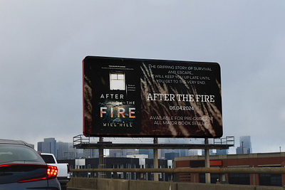 Book Release Ad advertisement billboard design graphic design marketing