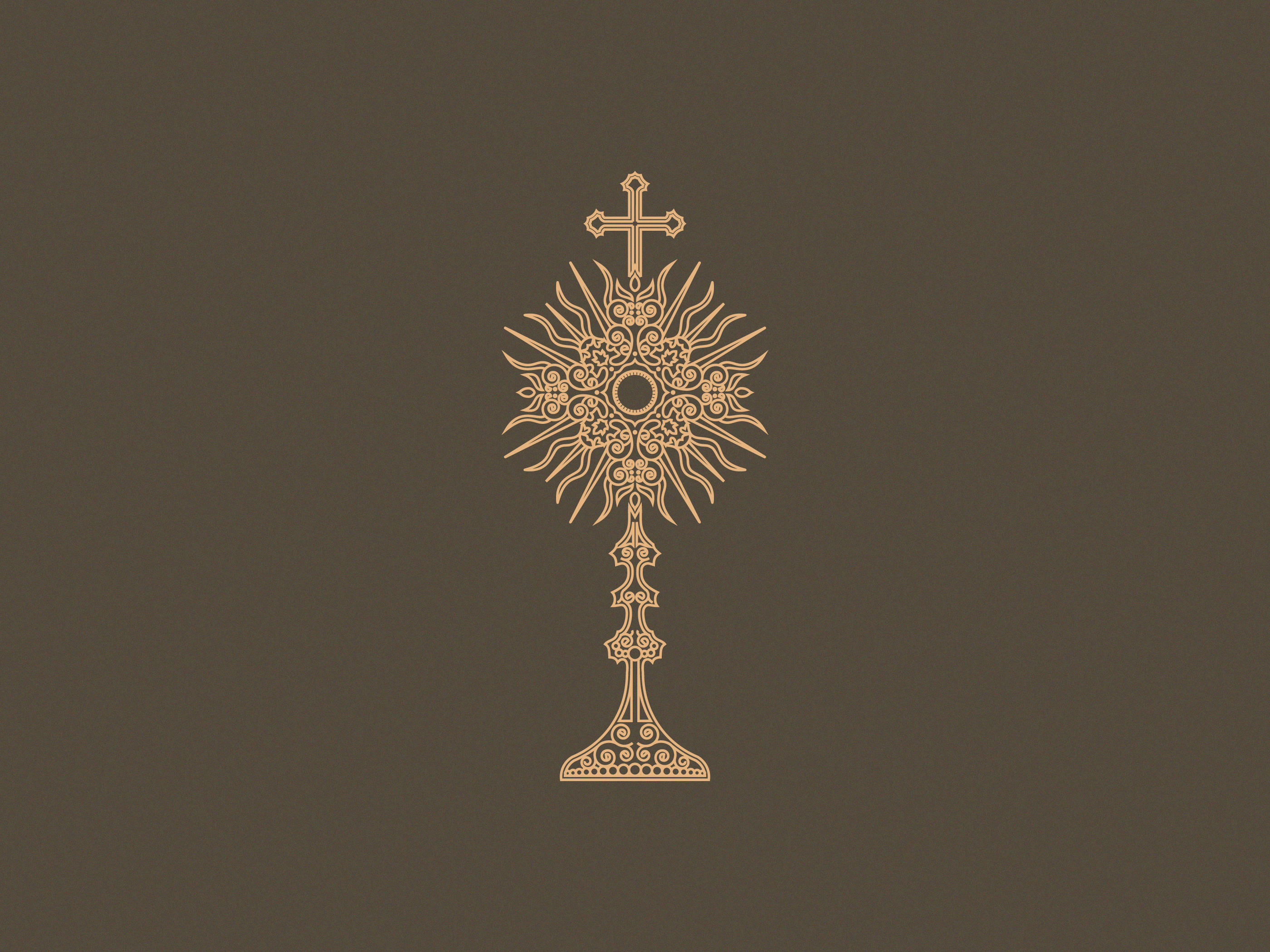 Example of Monstrance Illustration