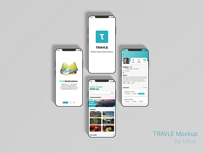 Travle App Prototype app indonesia mobile tourism travel ui