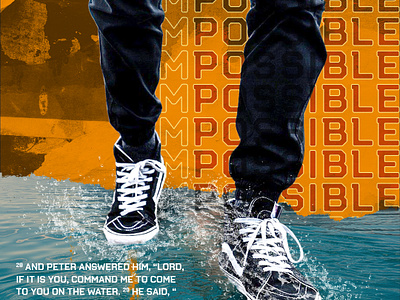 Impossible christian churchdesign collage design digitalcollage graphic design photoshop