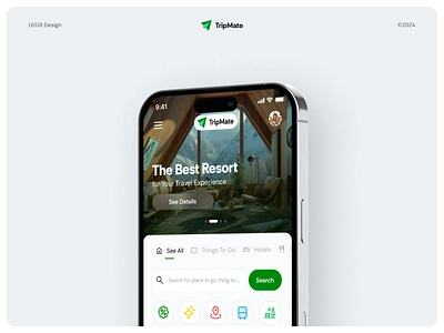 TripMate - Travel Companion Mobile Apps apps clean design mobile mobile app travel travelling trip ui ui design uiux user interface