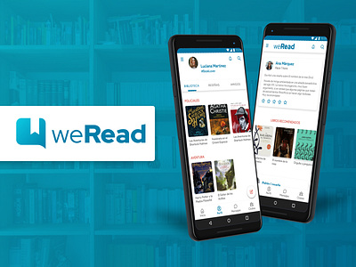 WeRead | UX/UI Design app app design books reading club ui design ux design