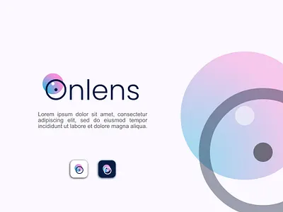 Onlens Logo care combination eyewear lens logo medical modern softlens