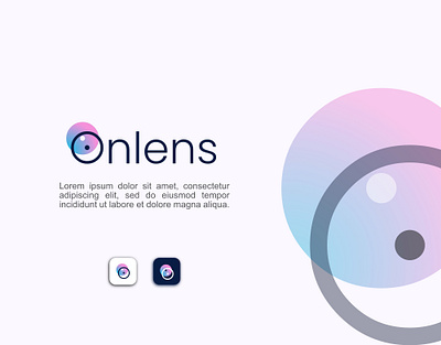 Onlens Logo care combination eyewear lens logo medical modern softlens