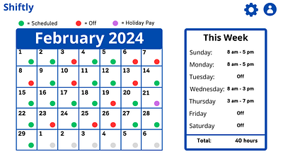 DailyUI 38 / Calendar calendar calendar graphic design calendar ui daily ui daily ui 38 dailyui dailyui 38 graphic design planner schedule ui ux