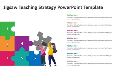 Jigsaw Teaching Strategy PowerPoint Template creative powerpoint templates powerpoint design powerpoint presentation powerpoint presentation slides powerpoint templates ppt design presentation design presentation template