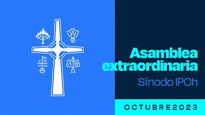 Iglesia Presbiteriana de Chile animation branding church graphic design logo social media