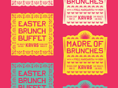 Madre of Brunches! brunch buffet celebration easter holiday margarita mexican cuisine mexican restaurant mexican tradition mothers day papel picado promotional social media