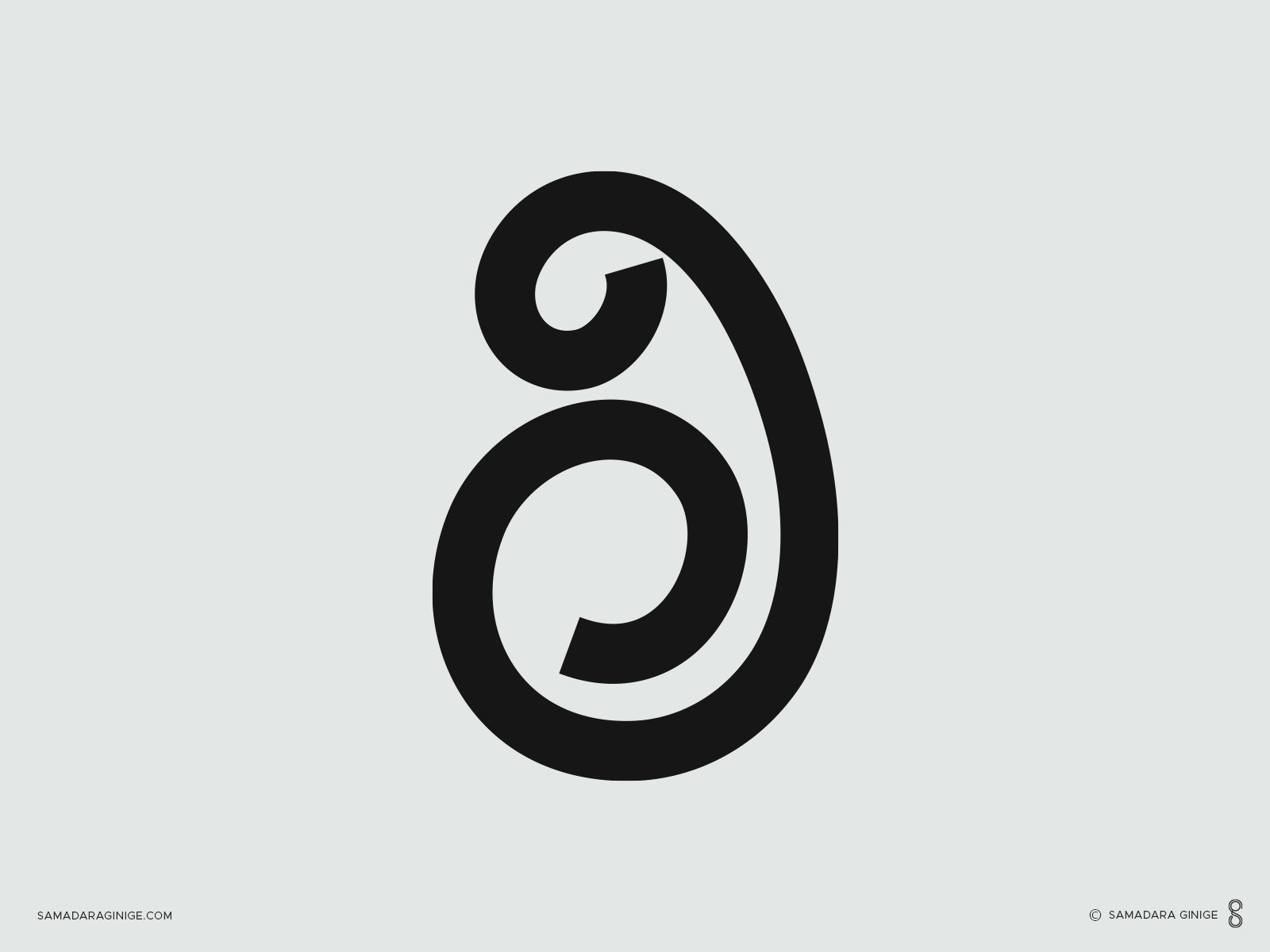 Cinnalon Identity branding ceylon cinnamon design letter logo mark minimal modern monogram samadaraginige simple spice srilanka