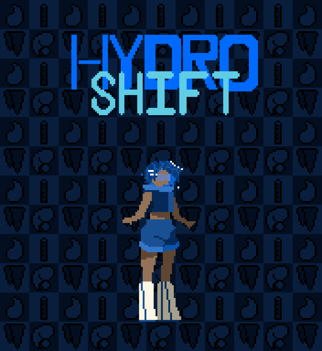 Project Hydro Shift 2d animation design game design pixel art