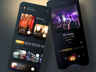 Music app design mobile app app app designer app developer melody app mobile app modern app music music app song app tune app